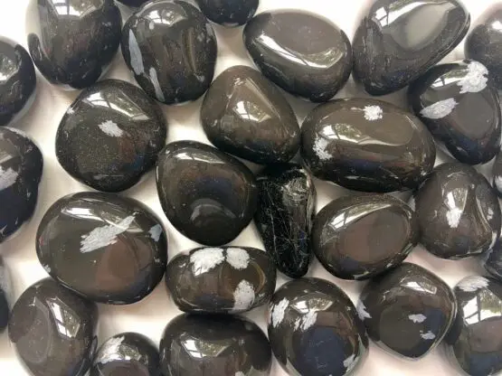 Obsidian Snowflake
