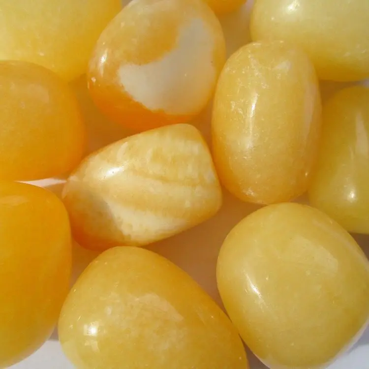 Orange Calcite Tumble
