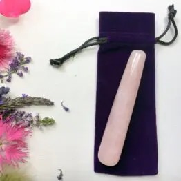 2020-11 rose quartz wand small