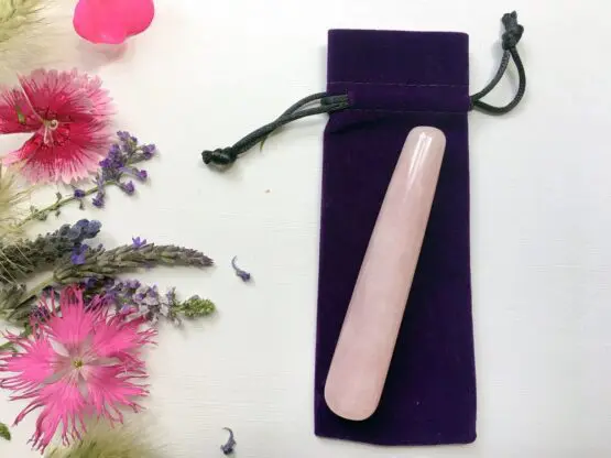 Rose Quartz Massage Wand