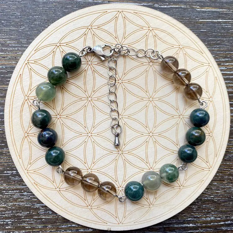 Detoxification crystal bracelet