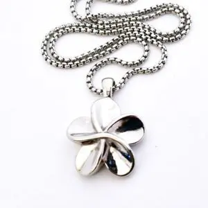 Frangipani Memorial Pendant