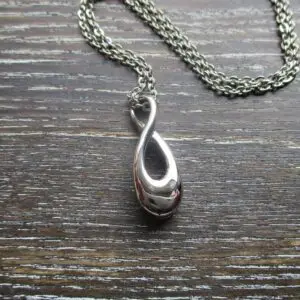 Infinity Symbol Memorial Pendant