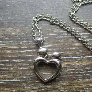 mother & child memorial pendant