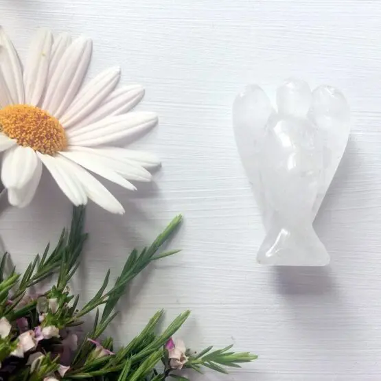 Clear Quartz Angel small