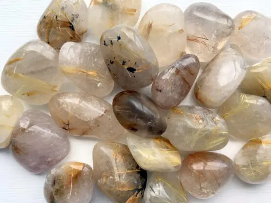 Rutilated Quartz - Gold