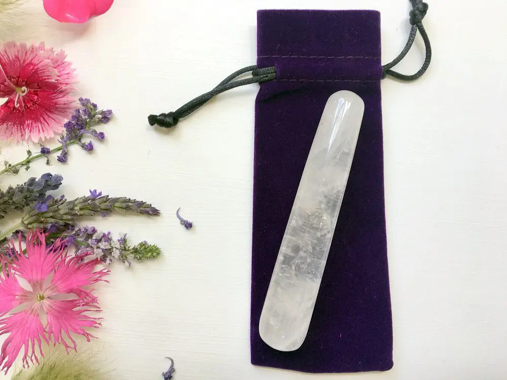 2020-11 clear quartz wand small