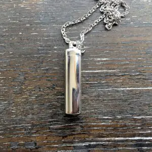 Cylinder Memorial Pendant