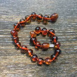 2021-09 adult cognac bracelet small
