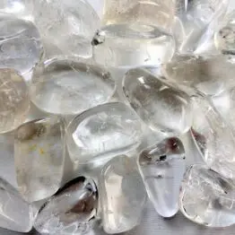 Clear quartz b grade large