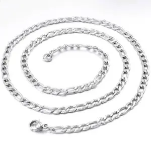 Figaro Chain Necklace 45cm