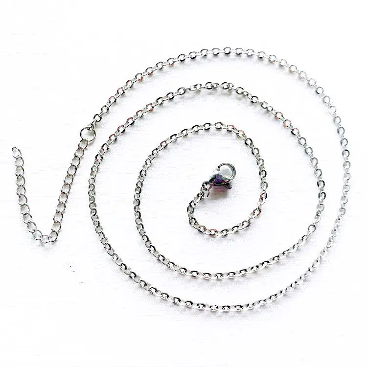 Basic necklace 45cm + 5 cm extension chain
