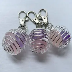 Dispel negativity keyring charm