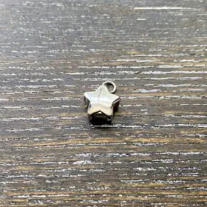 Star charm memorial keepsake