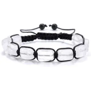 Clear Quartz chunky bracelet