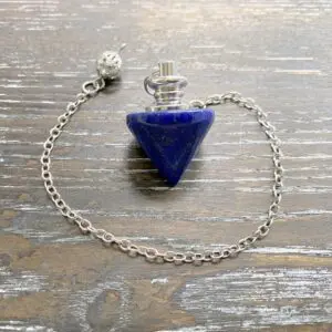 Lapis Lazuli wide cone pendulum