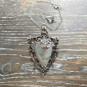 Labradorite Gothic Pendulum