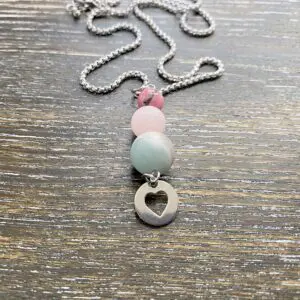 Love in abundance drop necklace