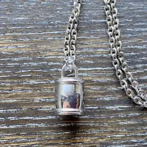 small barrel memorial charm