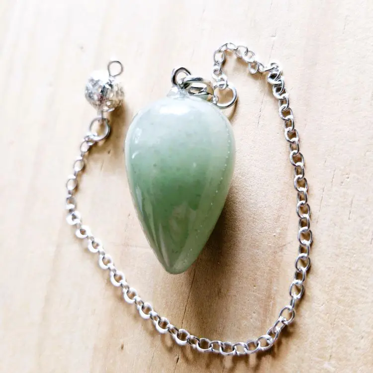 Water drop pendulum Aventurine