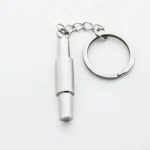 Cylinder urn keyring