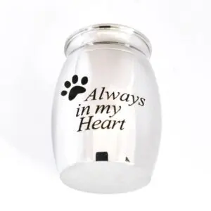 Urn Always in my heart with Paw