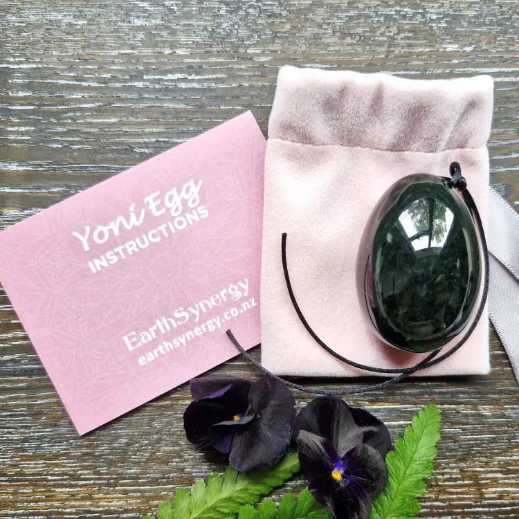 Large Nephrite Yoni Egg drilled