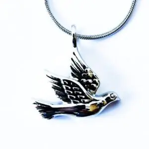 Dove Memorial Pendant