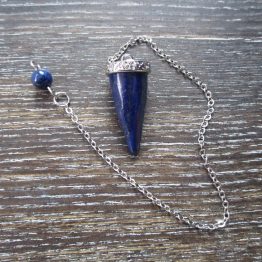 Lapis Lazuli small cone pendulum