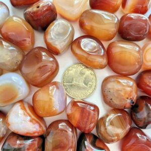 Carnelian tumble