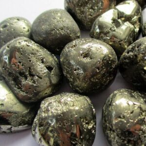 Iron Pyrite Tumble A+
