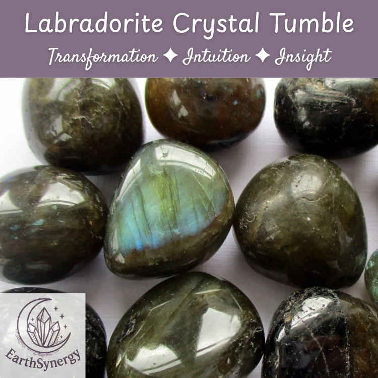Labradorite Crystal Tumble
