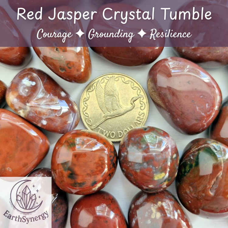 Red Jasper Crystal Tumble