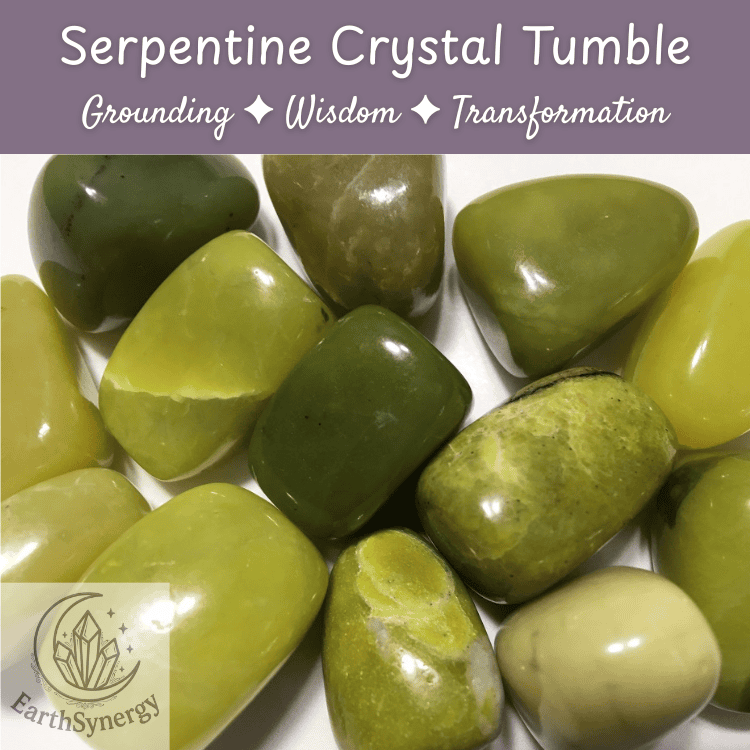 Serpentine Crystal Tumble