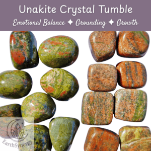 Unakite Crystal Tumble
