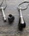 Black Bottle Memorial Pendant
