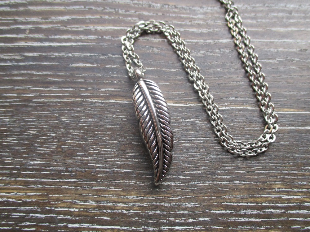 Feather Memorial Pendant - Earthsynergy webstore