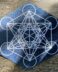 Metatron's cube blue velvet