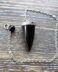 Obsidian small cone pendulum