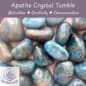 Apatite Crystal Tumble