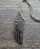 angel wing memorial pendant