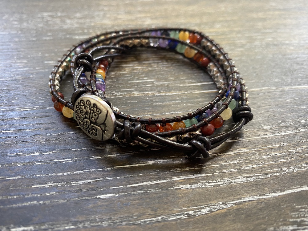 chakra wrap bracelet