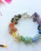chakra bracelet with chips and round beads