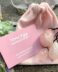 Rose quartz yoni egg set - drilled