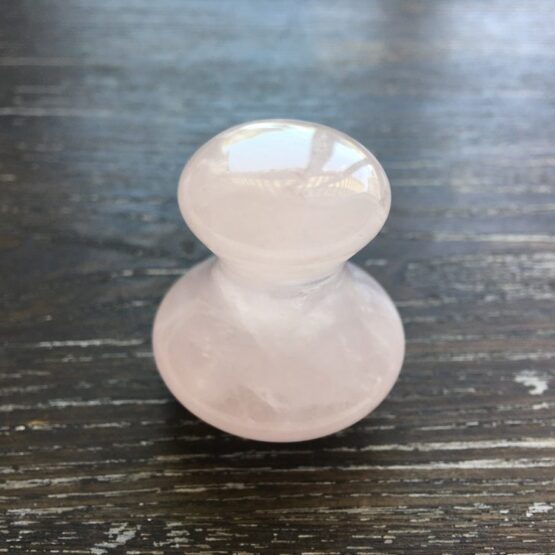 massage mushroom rose quartz
