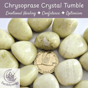 Chrysoprase Crystal Tumble