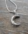 Crescent Moon Memorial Pendant