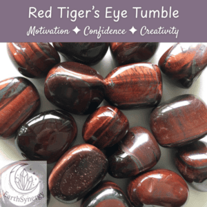 Red Tiger's Eye Crystal Tumble