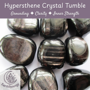 Hypersthene Crystal Tumble