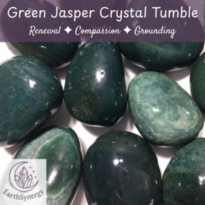 Jasper Green Crystal Tumble